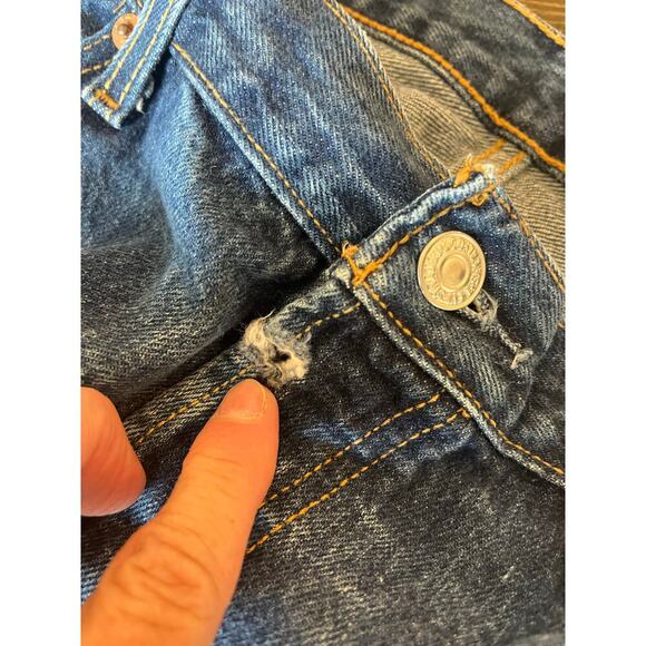 VTG Levi’s 501 Jeans Button Fly Men 36x29 Straight Leg Classic Western Academia - Picture 10 of 10